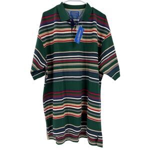 NEW Pendleton Vintage Striped Polo Shirt Sz XL